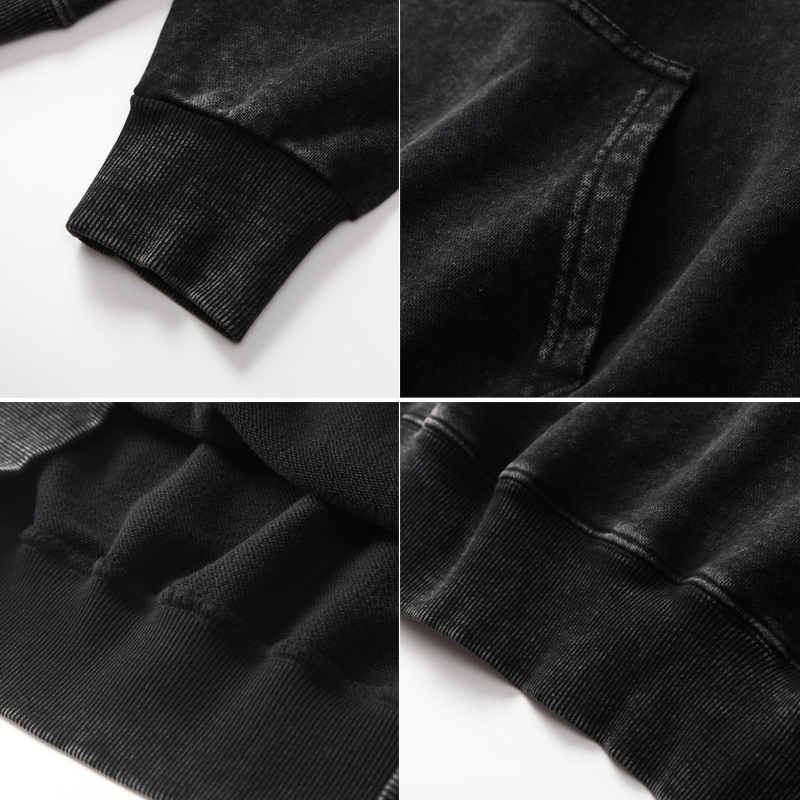 Tokyo-Tiger Gingerbread Ninja Washed Hoodie