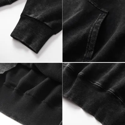 Tokyo-Tiger Gingerbread Ninja Washed Hoodie