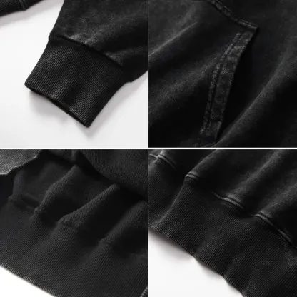 Tokyo-Tiger Can't Commit Murder So I'll Drink Coffee Washed Hoodie