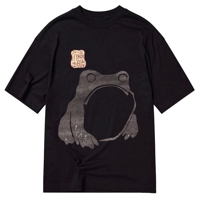 Tokyo-Tiger Matsumoto Hoji woodblock print frog Classic T-Shirt