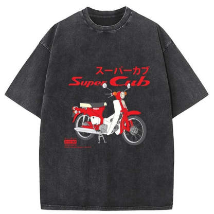 Tシャツ・カットソー HONDA MOTORCYCLE Super Cub Short Sleeve Black MUSINSA公式 | Honda Motorcycle Super Cub Short Sleeve Black