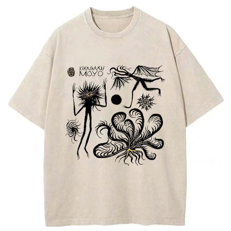 Tokyo-Tiger Kikagaku Moyo Monsters Washed T-Shirt Sale