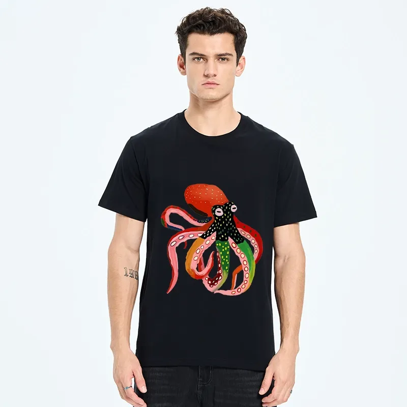 Tokyo-Tiger Colorful Octopus Art Classic T-Shirt