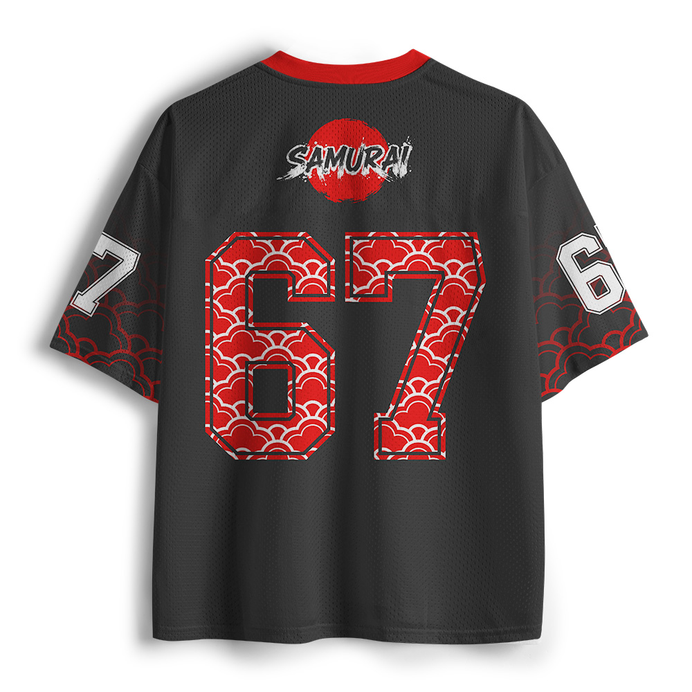 Tokyo-Tiger The Tiger-Holding Samurai of Tokyo Mesh Jersey
