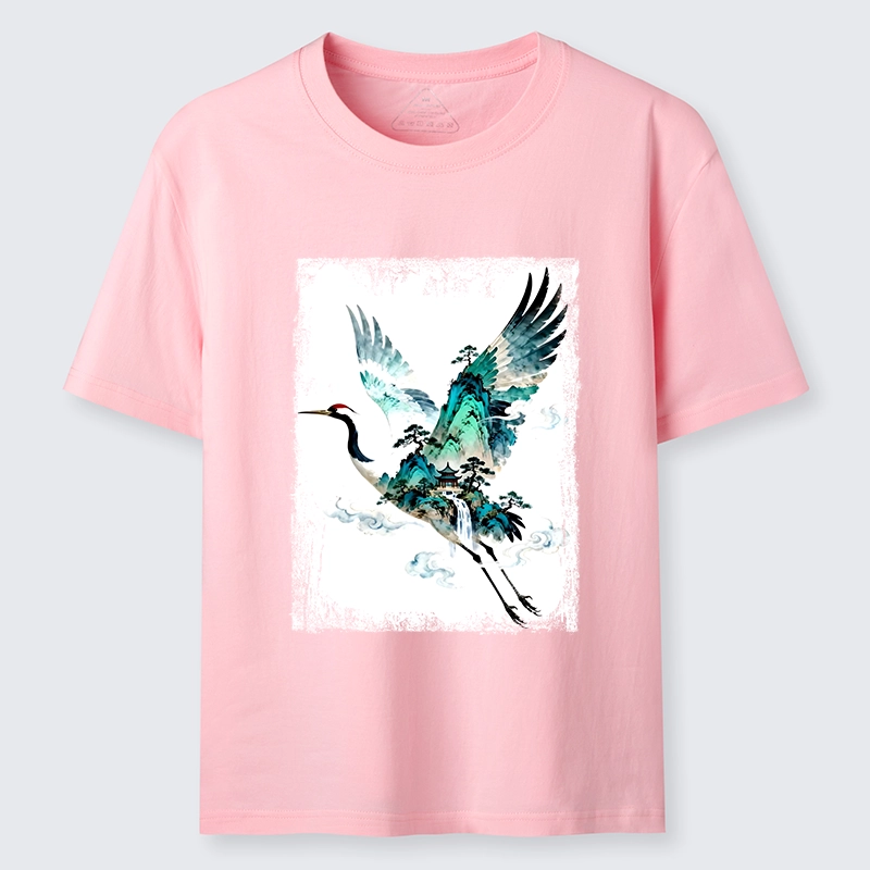 Tokyo-Tiger Mountain Crane Spirit Classic T-Shirt