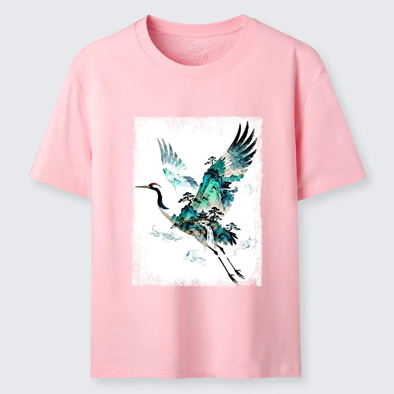 Tokyo-Tiger Mountain Crane Spirit Classic T-Shirt