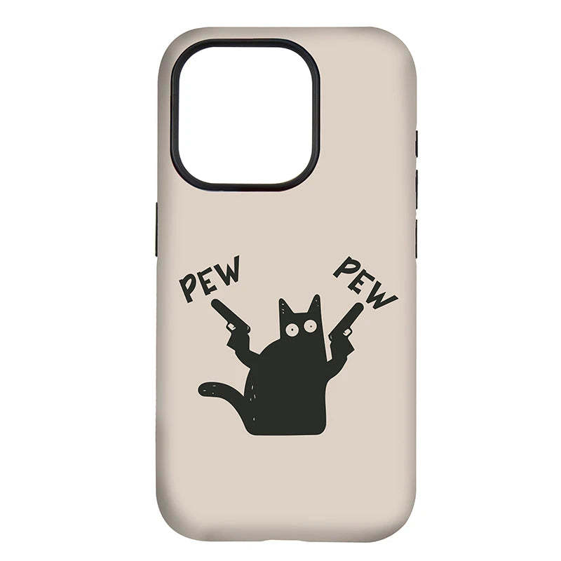 Tokyo-Tiger Cat With The Pistol Phone Case