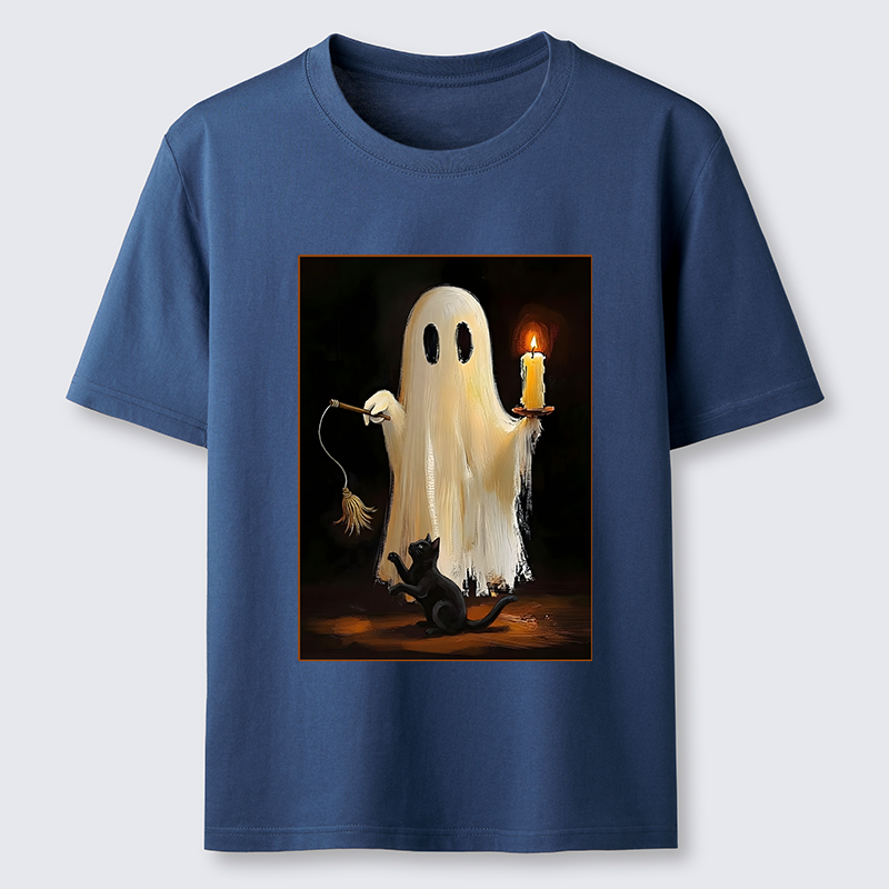 Tokyo-Tiger Ghost Cat Halloween Art Classic T-Shirt