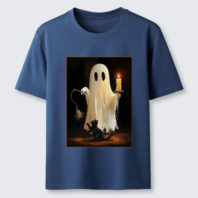 Tokyo-Tiger Ghost Cat Halloween Art Classic T-Shirt