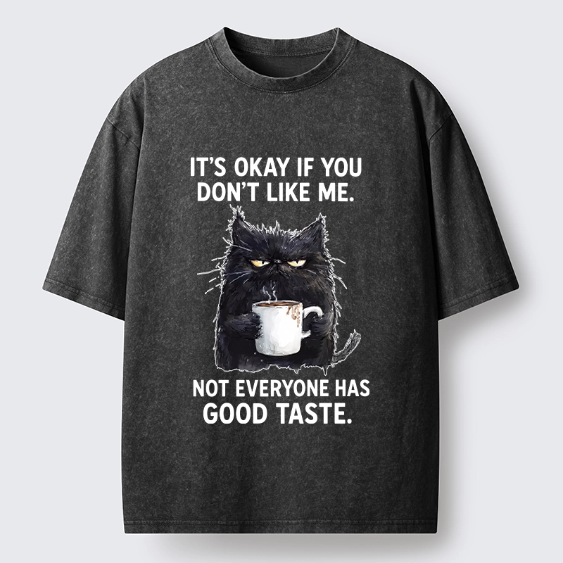 Tokyo‑Tiger Sassy Cat Energy Washed T‑Shirt