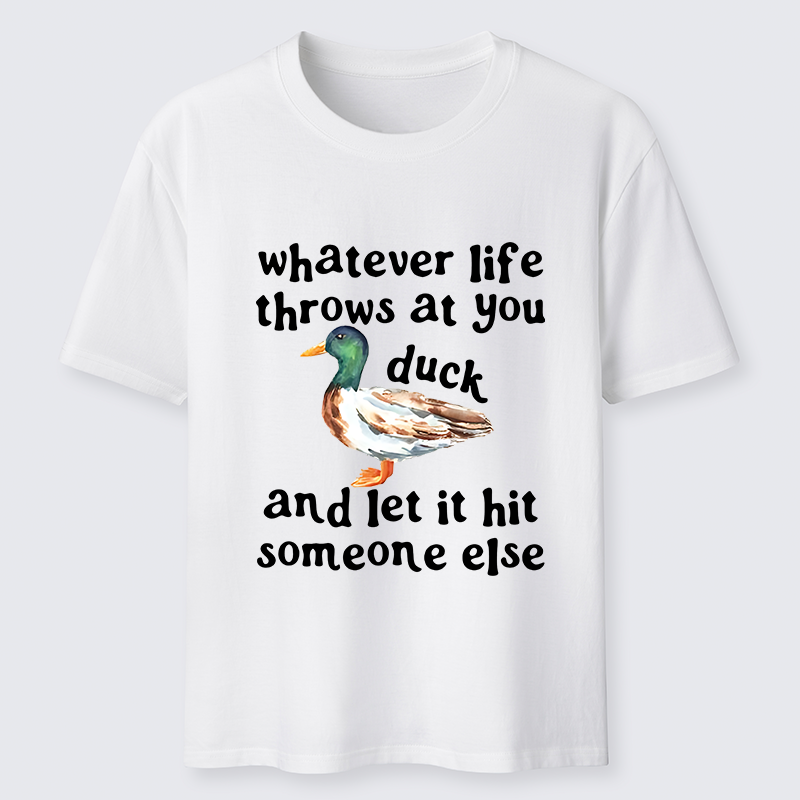 Tokyo-Tiger Funny Duck Life Trouble Meme Classic T-Shirt