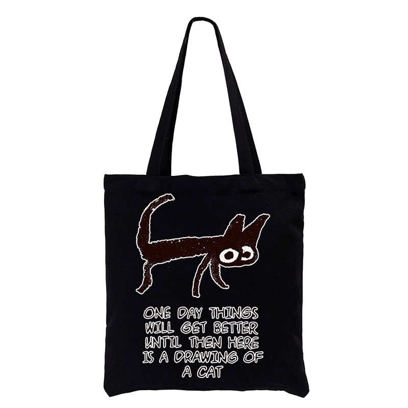 Tokyo-Tiger Cat Cheer Up Drawing Tote Bag Sale – tokyo-tiger
