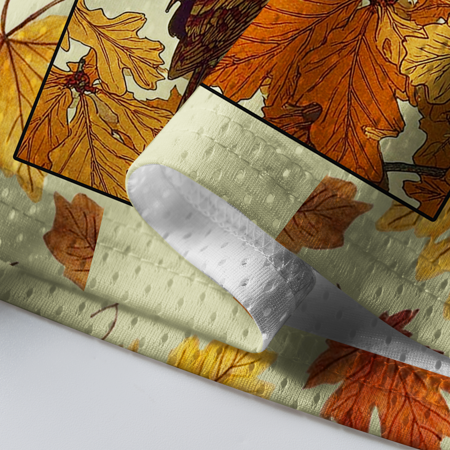 Tokyo-Tiger "As Leaves Fall" Zen Wisdom Mesh Jersey