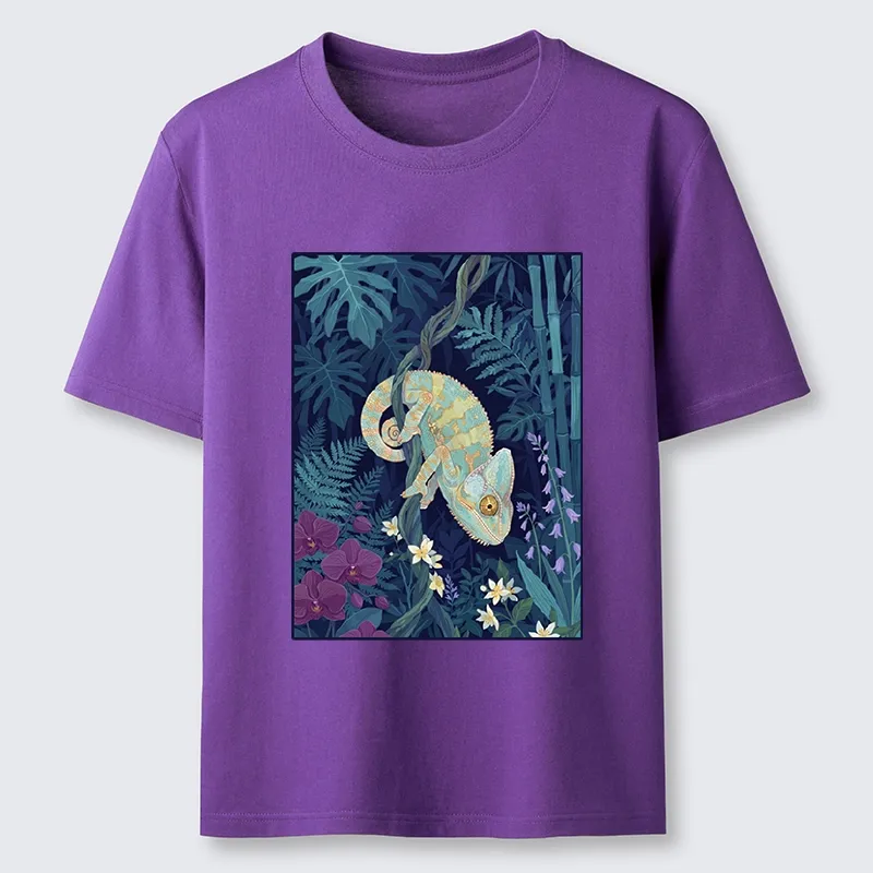 Tokyo-Tiger Jungle Chameleon Classic T-Shirt