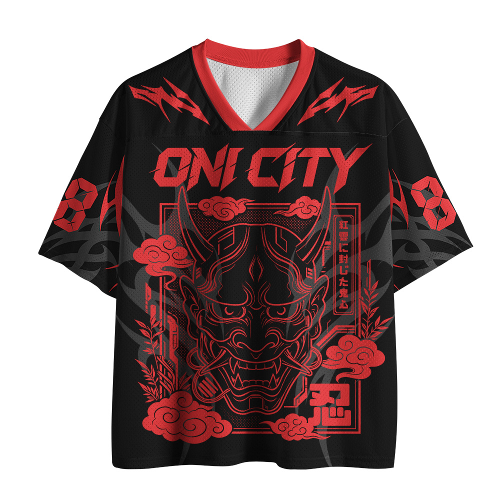 Tokyo-Tiger Oni City Mesh Jersey