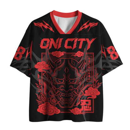 Tokyo-Tiger Oni City Mesh Jersey