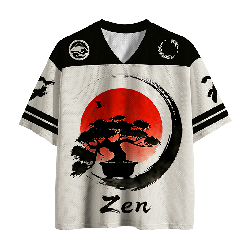 Tokyo-Tiger Enso Zen Mesh Jersey