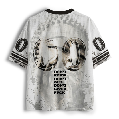 Tokyo-Tiger Zen Of Not Caring Mesh Jersey