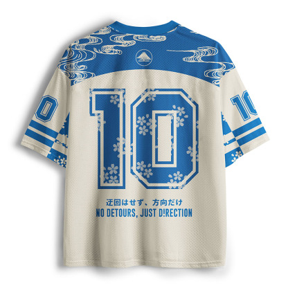 Tokyo-Tiger Japanese Wave Four Panel Mesh Jersey