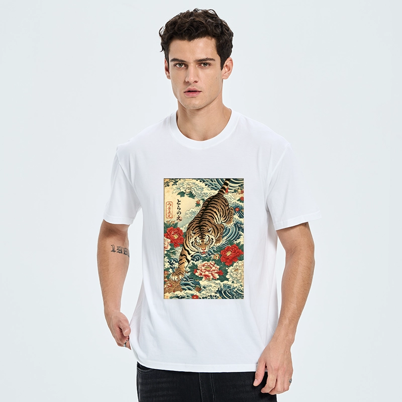 Tokyo-Tiger Retro Wave Tiger Classic T-Shirt