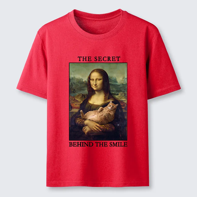Tokyo-Tiger Mona Lisa Cat Meme Classic T-Shirt