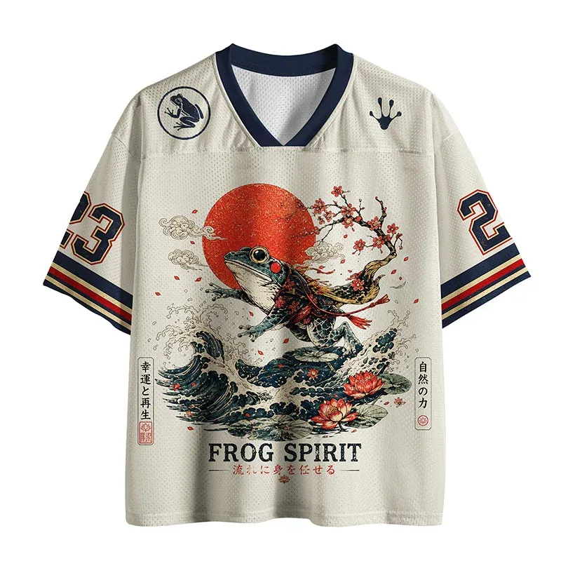 Tokyo-Tiger Frog In The Pond Mesh Jersey Sale