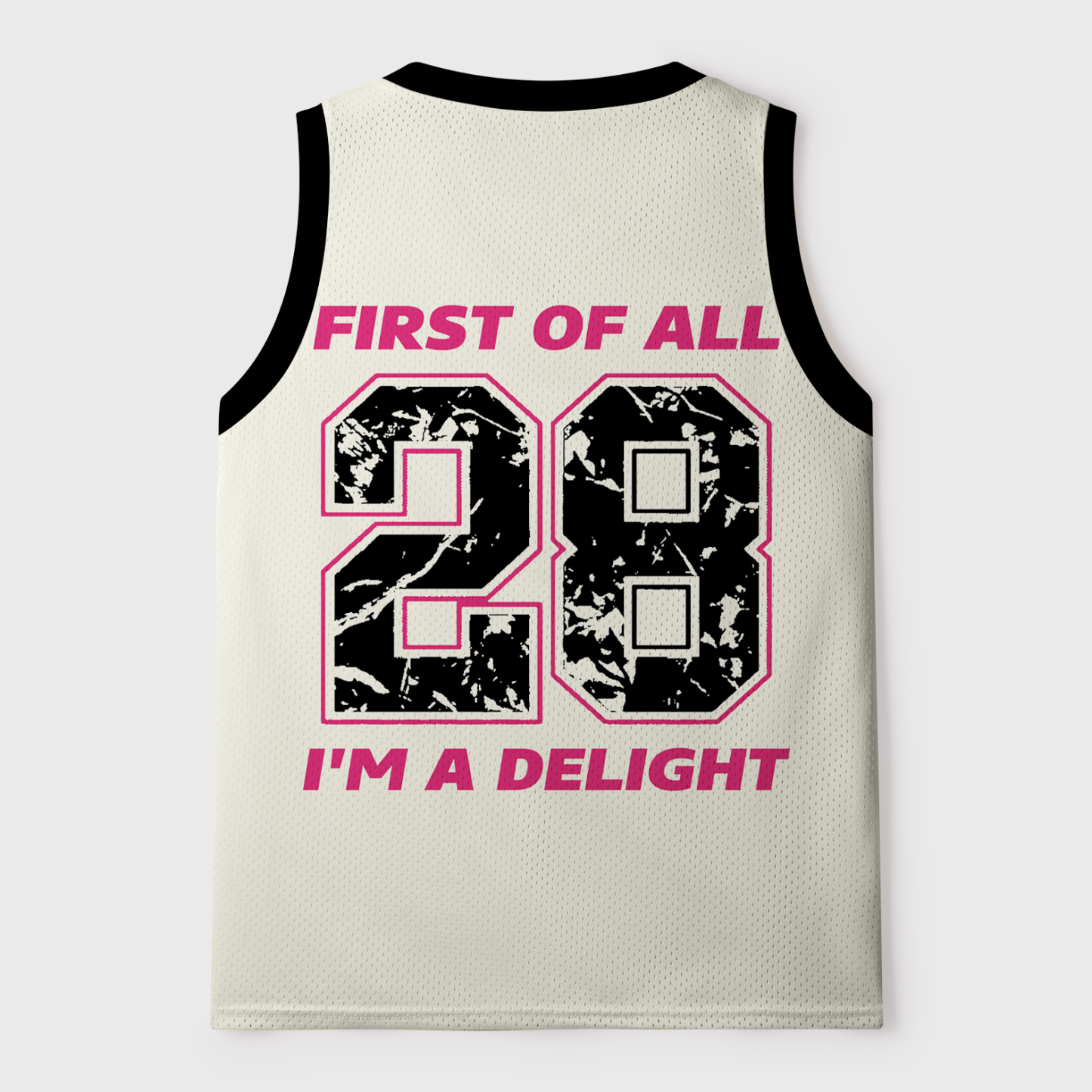 Tokyo-Tiger Delightful Chaos: Black Cat Mesh Tank Top