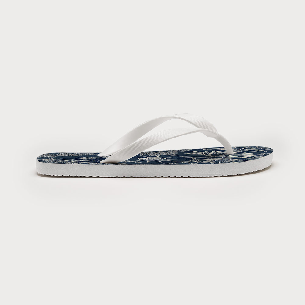 Tokyo-Tiger Marine Mystery Flip Flops