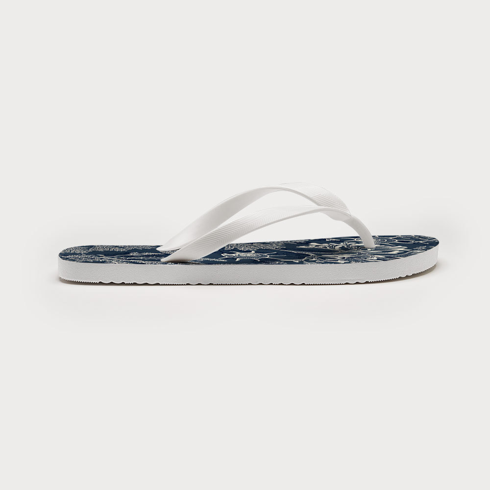 Tokyo-Tiger Marine Mystery Flip Flops