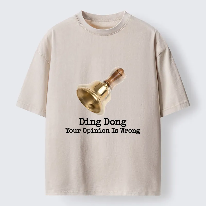 Tokyo‑Tiger Funny Bell Quote Art Washed T‑Shirt Sale