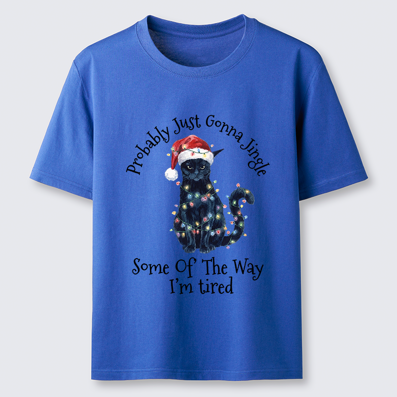 Tokyo-Tiger Tired Christmas Cat Meme Classic T-Shirt
