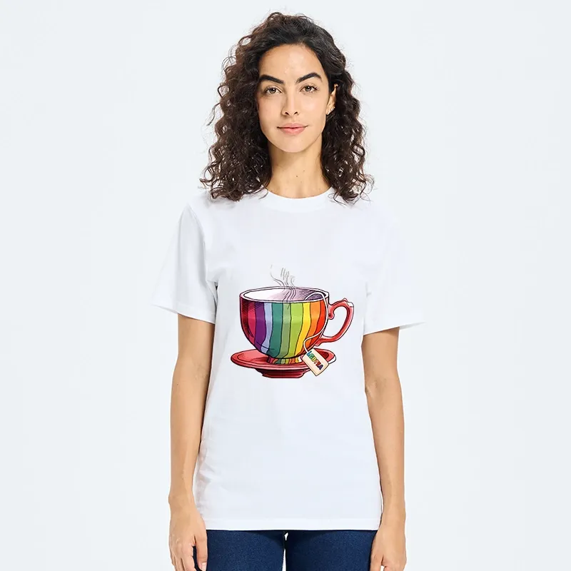 Tokyo-Tiger Rainbow Pride Tea Cup Classic T-Shirt