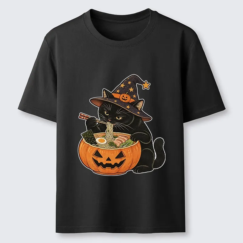 Tokyo-Tiger Witch Cat Ramen Classic T-Shirt