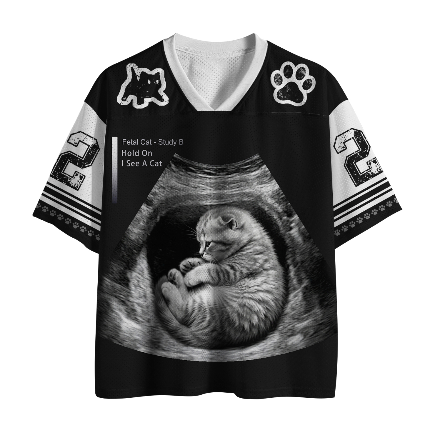 Tokyo-Tiger Hold On I See A Cat Mesh Jersey Sale