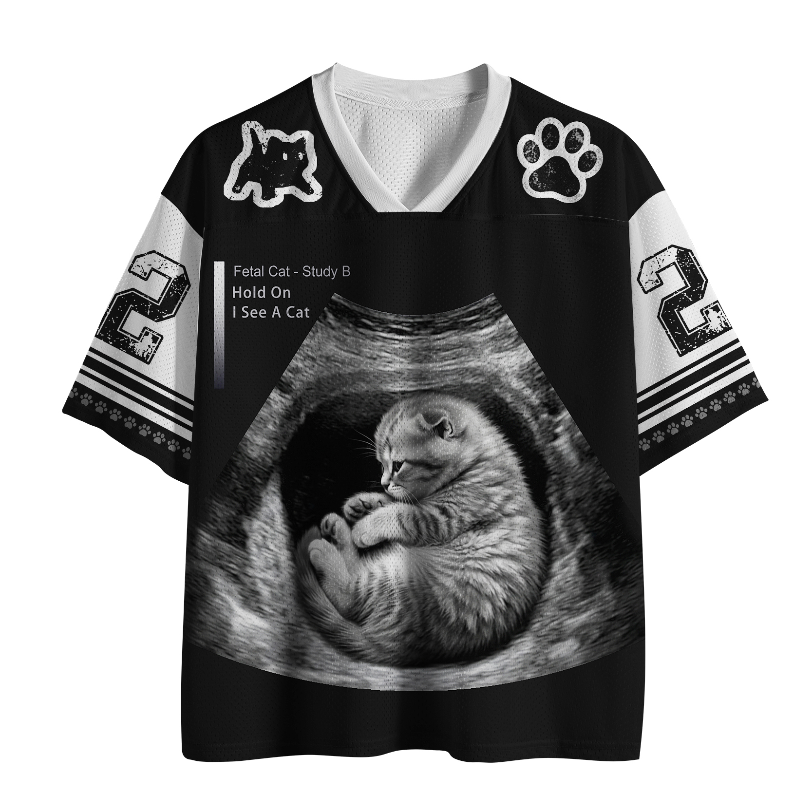 Tokyo-Tiger Hold On I See A Cat Mesh Jersey Sale