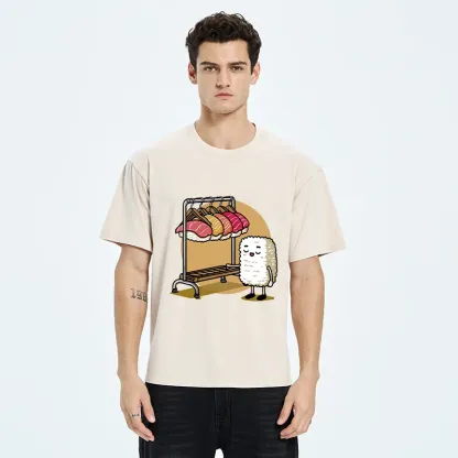 Tokyo-Tiger Sushi Selection Hat Washed T-Shirt