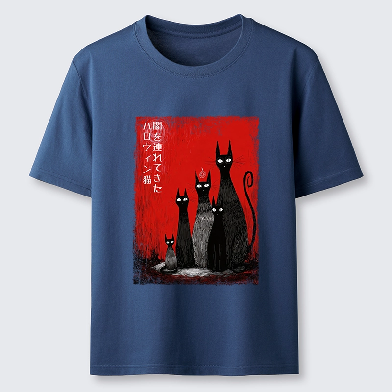 Tokyo-Tiger Dark Cat Clan Classic T-Shirt