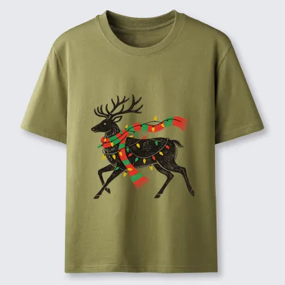 Tokyo-Tiger Christmas Light Reindeer Classic T-Shirt