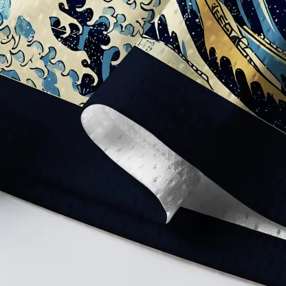 Tokyo-Tiger "Stay Chill"Capybara Ukiyoe Mesh Jersey