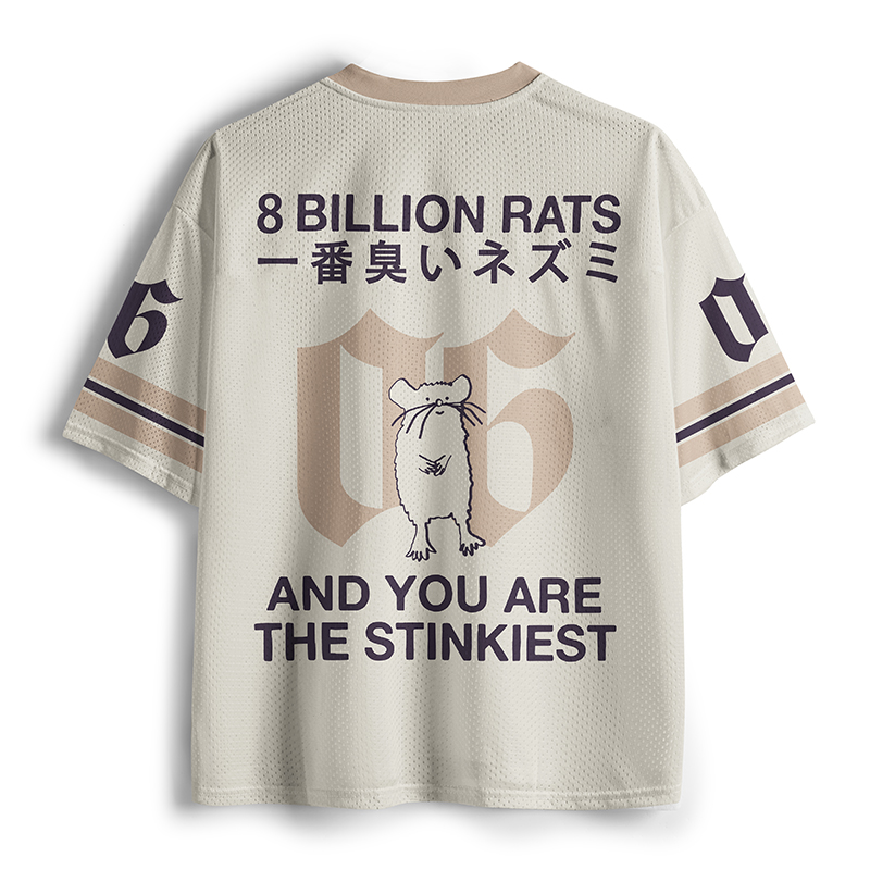 Tokyo-Tiger World's Stinkiest Rat Mesh Jersey