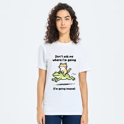 Tokyo-Tiger Cat Riding Frog Meme Classic T-Shirt