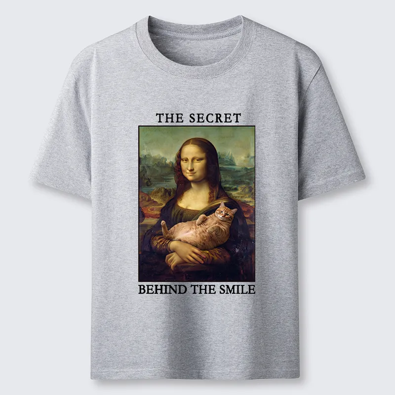 Tokyo-Tiger Mona Lisa Cat Meme Classic T-Shirt