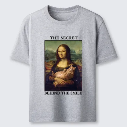 Tokyo-Tiger Mona Lisa Cat Meme Classic T-Shirt