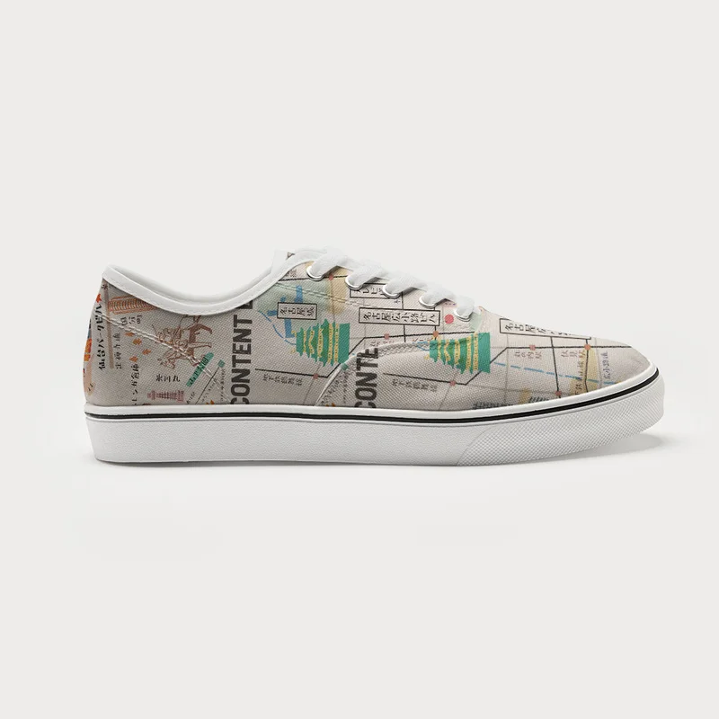 Tokyo-Tiger Tokyo Content Events Map Canvas Shoes