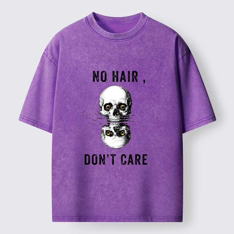 Tokyo-Tiger Skull Water Reflection Washed T-Shirt