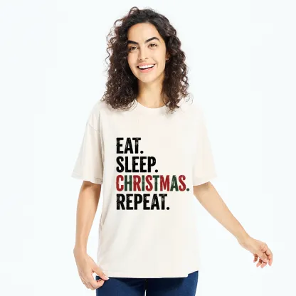 Tokyo-Tiger Christmas Daily Repeat Washed T-Shirt