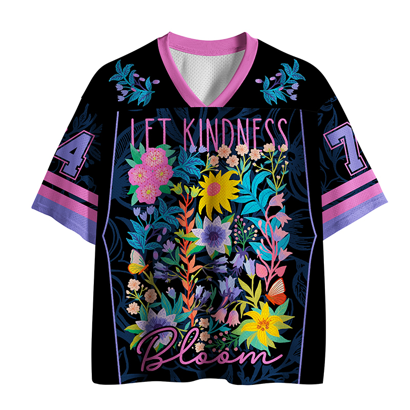 Tokyo-Tiger Let Kindness Bloom No.74 Mesh Jersey