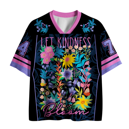 Tokyo-Tiger Let Kindness Bloom No.74 Mesh Jersey