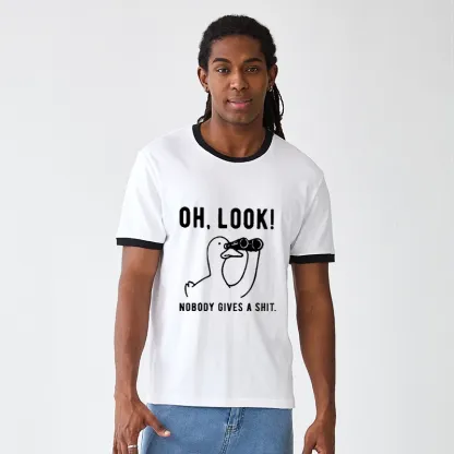 Tokyo-Tiger No One Cares About The Duck Trim T-Shirt