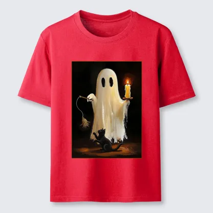 Tokyo-Tiger Ghost Cat Halloween Art Classic T-Shirt